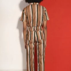 L.F.Markey Danny Boilersuit (90s Stripe) -Streetwear Store l f markey danny boilersuit 90s stripe danny90s683 0003 3