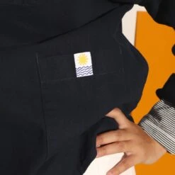 L.F.Markey Kaiden Artist Mock (Navy) -Streetwear Store l f markey kaiden artist mock navy kaiden2011 0002 2