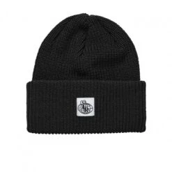 Last Resort AB LR Double Fold Merino Beanie (Black)