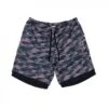 Magic Castles Two Layer Shorts (Waves Print Navy) -Streetwear Store magic castles two layer shorts waves print navy mc205w nvy cat