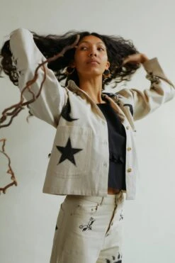 Meadows Caladium Jacket (Off White) -Streetwear Store meadows caladium jacket off white caladium009 0000 4