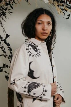 Meadows Caladium Jacket (Off White) -Streetwear Store meadows caladium jacket off white caladium009 0001 5