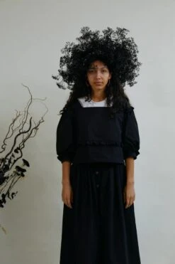 Meadows Daphne Top (Black) -Streetwear Store meadows daphne top black daphnet3002 0002 6