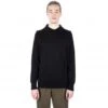 MHL By Margaret Howell High Collar Jumper (Black) -Streetwear Store mhl by margaret howell high collar jumper black 1