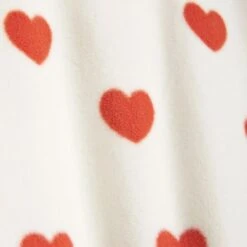 Mini Rodini Hearts Fleece Jacket (Off White) -Streetwear Store mini rodini hearts fleece jacket off white 2171013011 0002 2