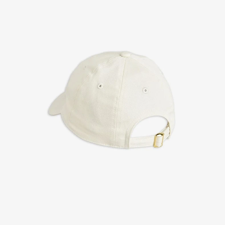 Mini Rodini Snake Embroidered Cap (Off White) 4 Mini Rodini Snake Embroidered Cap (Off White) - Image 2
