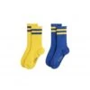 Mini Rodini Stripe Socks 2-Pack (Yellow) -Streetwear Store mini rodini stripe socks 2 pack yellow 2226011323 cat