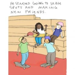 My First Skateboard (by Karl Watson) -Streetwear Store my first skateboard by karl watson mfs h21 mfsbook 2 1