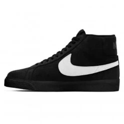 Nike SB Blazer Zoom Mid (Black/White-Black-Black) -Streetwear Store nike sb blazer zoom mid black white black black 864349 007 0002 2