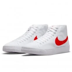 Nike SB BLZR Court Mid (White/University Red-White) -Streetwear Store nike sb blzr court mid white university red white dc8901 101 0002 2