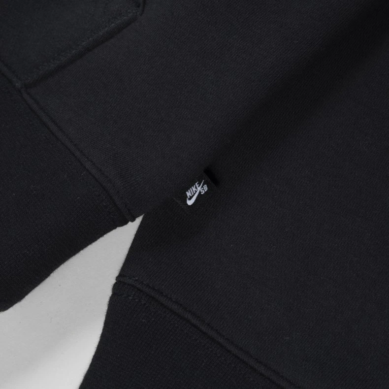 Nike SB Panther Skate Pullover Hooded Sweatshirt (Black/Dark Sulphur/White) 7 Nike SB Panther Skate Pullover Hooded Sweatshirt (Black/Dark Sulphur/White) - Image 5