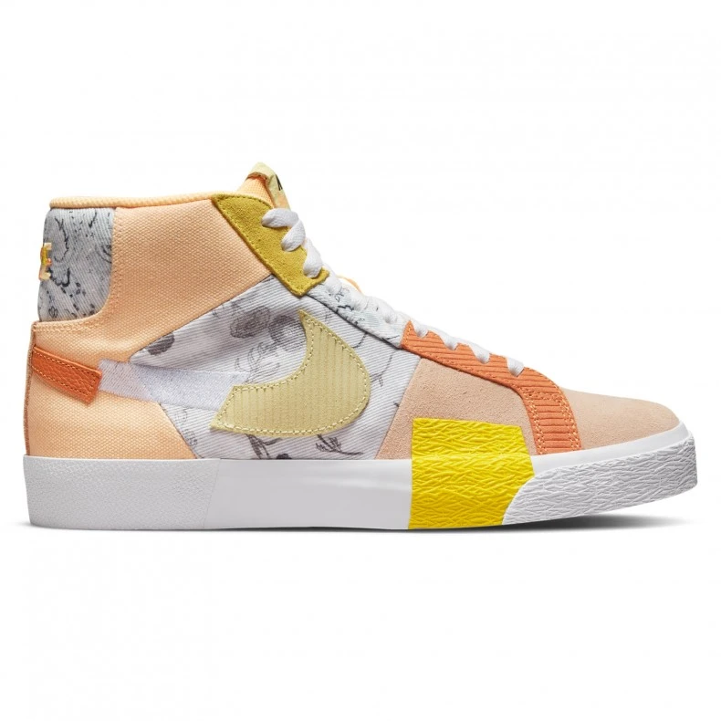Nike SB Zoom Blazer Mid Premium 'Paisley Pack' (Melon Tint/Citron Tint-White) 3 Nike SB Zoom Blazer Mid Premium 'Paisley Pack' (Melon Tint/Citron Tint-White)