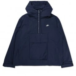 Nike Sportswear Circa Lined Anorak Jacket (Midnight Navy/Royal Tint/Coconut Milk)