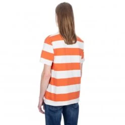 Norse Projects Johannes Wide Stripe T-Shirt (Burned Red) 9 Norse Projects Johannes Wide Stripe T-Shirt (Burned Red) -Streetwear Store norse projects johannes wide stripe t shirt burned red 3