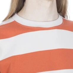 Norse Projects Johannes Wide Stripe T-Shirt (Burned Red) 10 Norse Projects Johannes Wide Stripe T-Shirt (Burned Red) -Streetwear Store norse projects johannes wide stripe t shirt burned red 5