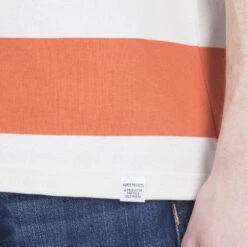 Norse Projects Johannes Wide Stripe T-Shirt (Burned Red) 11 Norse Projects Johannes Wide Stripe T-Shirt (Burned Red) -Streetwear Store norse projects johannes wide stripe t shirt burned red 6