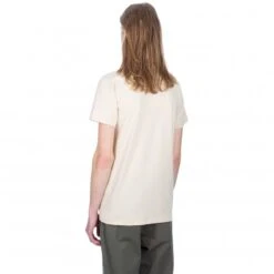 Norse Projects Niels Stripe Screen Logo T-Shirt (Sand) -Streetwear Store norse projects niels stripe screen logo t shirt sand 3