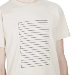 Norse Projects Niels Stripe Screen Logo T-Shirt (Sand) -Streetwear Store norse projects niels stripe screen logo t shirt sand 6