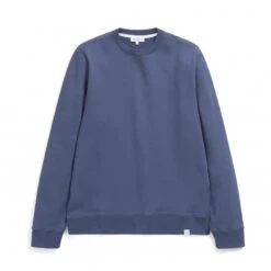 Norse Projects Vagn Classic Crew Neck Sweatshirt (Calcite Blue)