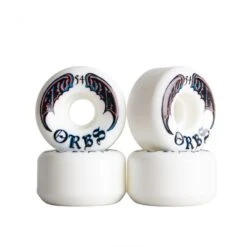 Orbs Specters 99A Skateboard Wheels 54mm (White)