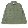 OrSlow US Army Fatigue Shirt (Green) -Streetwear Store orslow us army fatigue shirt green 03 8045 16 0000 cat