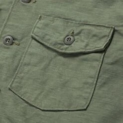 OrSlow US Army Fatigue Shirt (Green) -Streetwear Store orslow us army fatigue shirt green 03 8045 16 0003 3