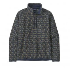 Patagonia Better Sweater 1/4-Zip Fleece (Mountain Peak: New Navy)