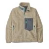 Patagonia Classic Retro-X Fleece Jacket (Dark Natural W/Plume Grey)