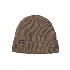 Patagonia Fisherman's Rolled Beanie (Ash Tan)