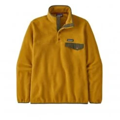 Patagonia Lightweight Synchilla Snap-T Pullover Fleece (Cabin Gold)