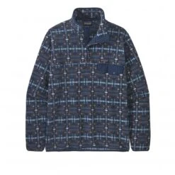 Patagonia Lightweight Synchilla Snap-T Pullover Fleece (Snow Beam: Dark Natural)
