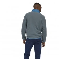 Patagonia Microdini 1/2 Zip Fleece Pullover (Plume Grey) -Streetwear Store patagonia microdini 1 2 zip fleece pullover plume grey 26200 plgy 0002 2