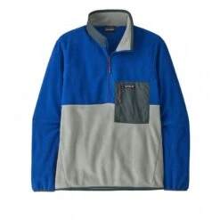 Patagonia Microdini 1/2 Zip Fleece Pullover (Sleet Green)