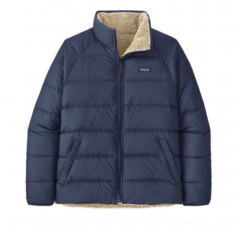Patagonia Reversible Silent Down Fleece Jacket (New Navy) 3 Patagonia Reversible Silent Down Fleece Jacket (New Navy)
