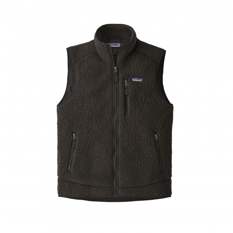 Patagonia Retro Pile Fleece Vest (Black) 3 Patagonia Retro Pile Fleece Vest (Black)