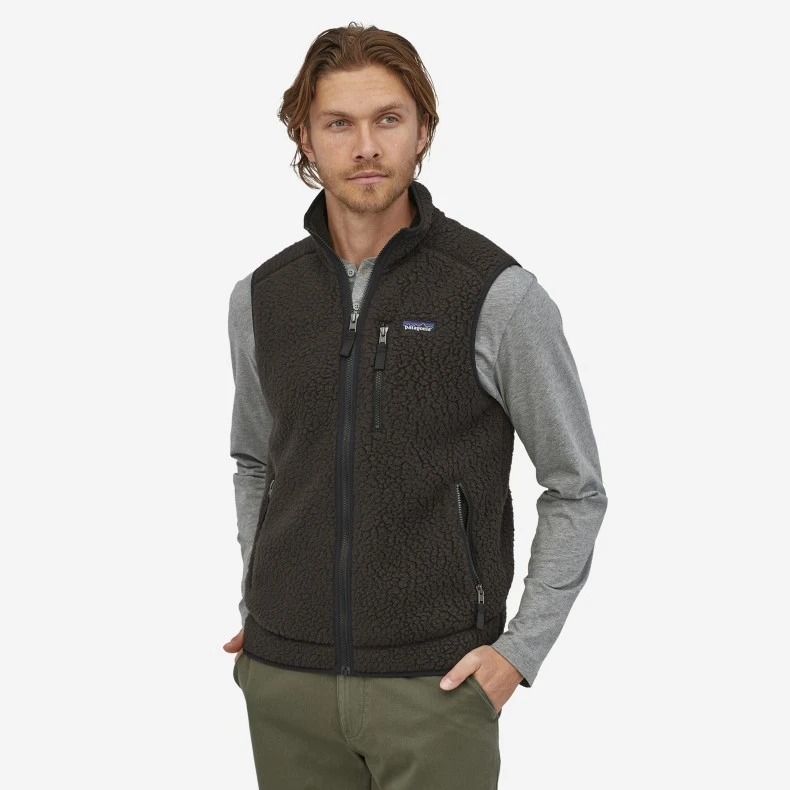 Patagonia Retro Pile Fleece Vest (Black) 4 Patagonia Retro Pile Fleece Vest (Black) - Image 2
