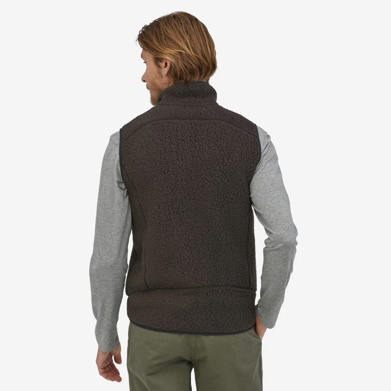 Patagonia Retro Pile Fleece Vest (Black) 5 Patagonia Retro Pile Fleece Vest (Black) - Image 3