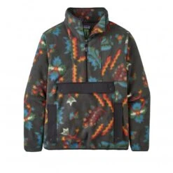 Patagonia Synchilla Fleece Anorak (Forest Floor: Ink Black)