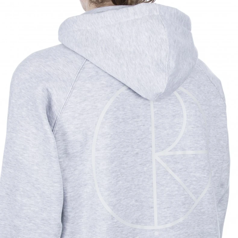 Polar Skate Co. Half Zip Pullover Hooded Sweatshirt (Sports Grey) 9 Polar Skate Co. Half Zip Pullover Hooded Sweatshirt (Sports Grey) - Image 7