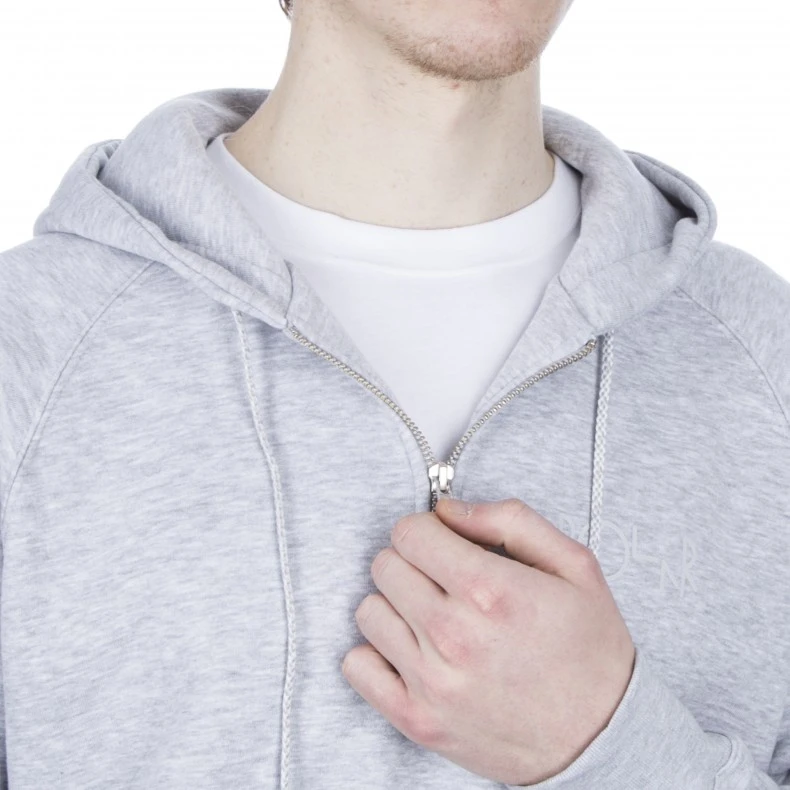 Polar Skate Co. Half Zip Pullover Hooded Sweatshirt (Sports Grey) 7 Polar Skate Co. Half Zip Pullover Hooded Sweatshirt (Sports Grey) - Image 5