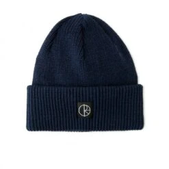 Polar Skate Co. Double Fold Merino Beanie (Navy)