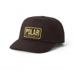 Polar Skate Co. Earthquake Patch Cap (Brown)