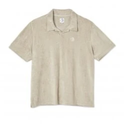 Polar Skate Co. Open Collar Polo Shirt (Sand)