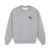 Polar Skate Co. Ornament Logo Crew Neck Sweatshirt (Grey Heather)