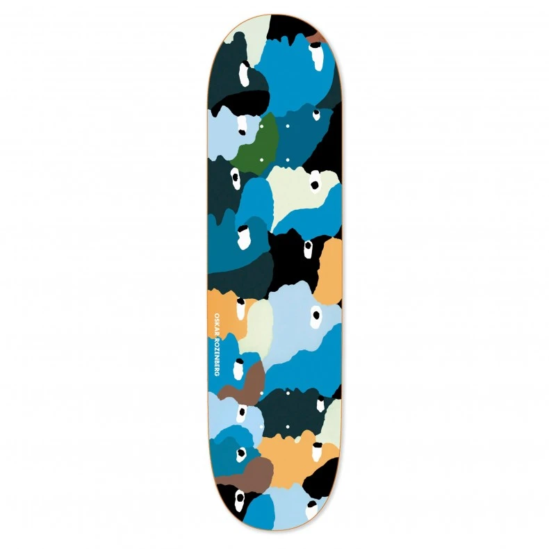 Polar Skate Co. Oskar Rozenberg Heads Skateboard Deck 8.0" 3 Polar Skate Co. Oskar Rozenberg Heads Skateboard Deck 8.0"