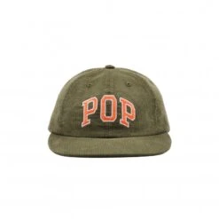 Pop Trading Company Arch 6-Panel Cap (Olivine Minicord)