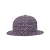 Pop Trading Company Checked Bell Hat Grey (Grey Check) -Streetwear Store pop trading company checked bell hat grey grey check popss23 07 001 0000 cat