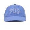 Pop Trading Company Arch 6-Panel Cap (Blue Shadow) -Streetwear Store popss23 07 011 arch sixpanel hat pop trading company 0000 cat