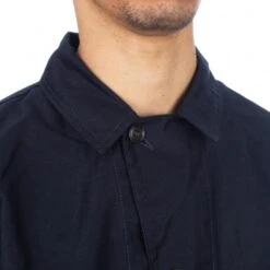 Post O'Alls Sweetbear Jacket (Navy Back Sateen) -Streetwear Store post o alls sweetbear jacket navy back sateen 17