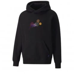 Puma X P.A.M. Pullover Hooded Sweatshirt (Puma Black)